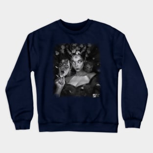 Evil Lady Crewneck Sweatshirt